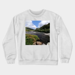 The endless river (river, nature, mountains, peace river and adventure) Crewneck Sweatshirt